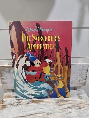Vintage The Sorcerers Apprentice Large Hardback Book